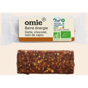 Barre énergie fruits secs chocolat - 35 g - En direct de Omie (Seine-St-Denis) - Publicité