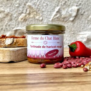 Tartinable d'Haricots Rouges - Epices Chili - 15cl - En direct de Ferme du Chat Blanc (Loir-et-Cher)