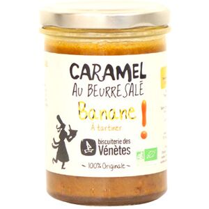 Caramel au beurre sale Banane - En direct de Biscuiterie des Venetes (Morbihan)