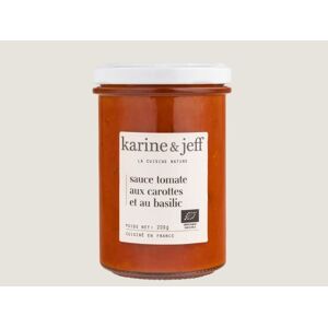 Sauce tomate aux carottes et au basilic 200g - En direct de Karine & Jeff (Haute-Garonne)