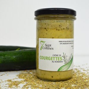 Creme de Courgettes au Romarin - 240 g (sauce pour pates) - En direct de Sept Collines (Paris)