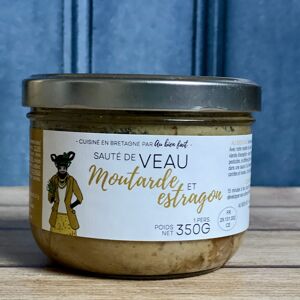 Sauté de veau Moutarde Estragon - 350G - En direct de Au Bien Fait (Finistère) - Publicité