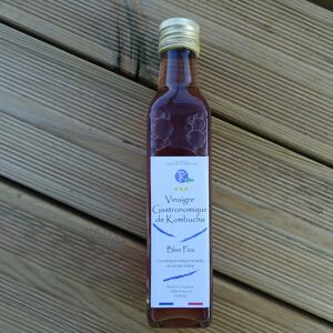 Vinaigre Gastronomique de Kombucha Blue Pea - En direct de TK Bio - The Kefir et Kombucha Compagnie (Indre-et-Loire)