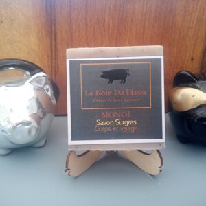 Savon sur gras au saindoux de porc gascon - En direct de Le Noir du Picou Elodie Ribas (Ariege)