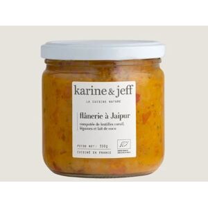 Lentilles corail, legumes et lait de coco - Flanerie a Jaipur 350g - En direct de Karine & Jeff (Haute-Garonne)