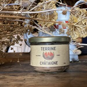 Terrine de chataignes au citron confit - 230ml - En direct de Lou Codou (Ardeche)