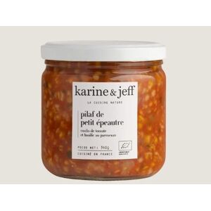 Pilaf de petit épeautre - coulis de tomate et basilic au parmesan 340g - En direct de Karine & Jeff (Haute-Garonne) - Publicité