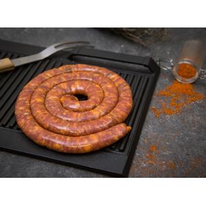 Saucisse Fraîche Au Piment D'espelette Aop - 2 X 500g - En direct de Maison Millas (Tarn)