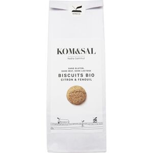 Biscuits citron fenouil - 120g - En direct de Kom&sal; (Vaucluse)