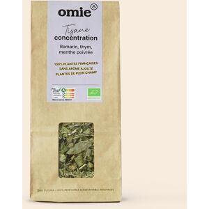 Tisane concentration - Romarin, thym et menthe poivree - 45 g - En direct de Omie (Seine-St-Denis)