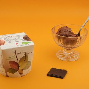 Glace Chocolat boisson riz - 550ml - En direct de Le Jardinier Glacier (Saône-et-Loire)