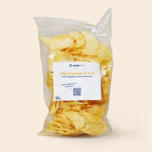 DESTOCKAGE - Chips finement salées - 150 g - En direct de Omie (Seine-St-Denis) - Publicité