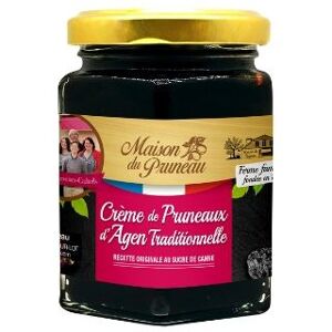 Crème de Pruneaux - Pot de 220g - En direct de Maison du Pruneau - Cueillette du Gascon (Lot-et-Garonne) - Publicité