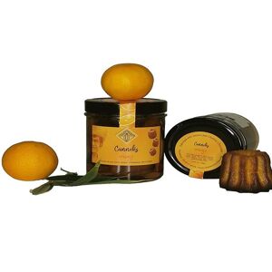 Les Canelés Orange (pot de 10 pièces) - En direct de Chaloin Chocolats (Vaucluse) - Publicité