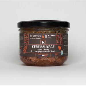 Terrine Cerf Bière Ambrée et Champignons de Paris - 180 g - En direct de Nemrod (Haut-Rhin) - Publicité