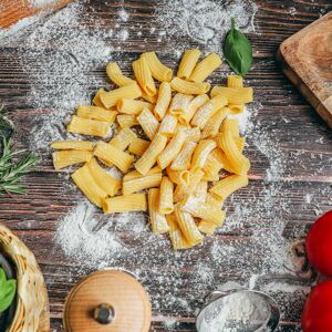 Macaronis fraîches - 2 à 3 pers - En direct de Saveurs Italiennes (Hérault) - Publicité