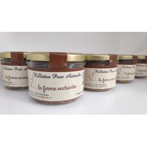 Rillettes Pure Autruche - 180 gr - En direct de La Ferme Enchantée (Charente Maritime) - Publicité