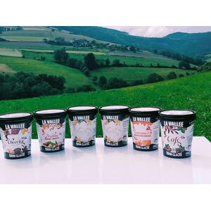 Coffret des Cremes glacees la Vallee 6x500ml - En direct de Les Glaces de la Vallee (Loire)