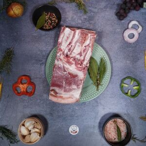 Poitrine fraiche de Porc Duroc d'olives - En direct de Boucherie Lefeuvre (Cher) - Publicité