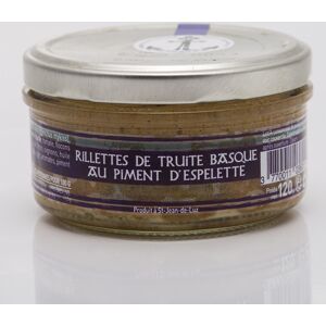 Rillettes Truite du Pays Basque au Piment d