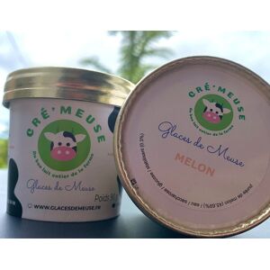 P'tit pot Melon - 90gr - En direct de Glaces de Meuse (Meuse)