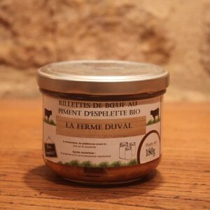 Terrine de bœuf au piment d'Espelette - En direct de La Ferme DUVAL (Calvados) - Publicité