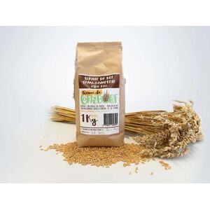 Farine de blé semi complète type T110 - 5 kg - En direct de Ferme de Corneboeuf (Loiret) - Publicité