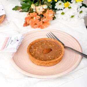 Tartelette au caramel et amandes/cannelle - 60g - En direct de La Jolie Tarte (Loire-Atlantique)