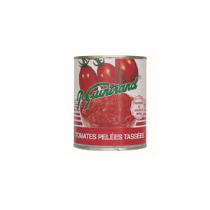 Tomates De Provence Pelees Tassees - Boite 4/4 - En direct de Conserves Guintrand (Vaucluse)