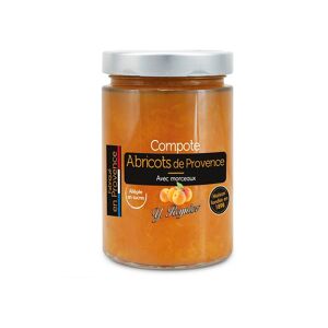 Compote D'abricot De Provence Yr 327 Ml Allegee En Sucres - En direct de Conserves Guintrand (Vaucluse) - Publicité