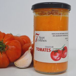 Coulis de Tomates - 240 g - En direct de Sept Collines (Paris) - Publicité