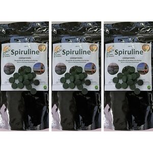 Lot : 3 sachets de Spiruline en comprimes - En direct de Spiruline de Beauce (Eure-et-Loir)