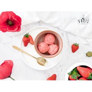 Sorbet plein fruit Fraise Coquelicot 480ml - En direct de Valis Fleurbet (Alpes-Maritimes)