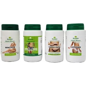 Exceldiet Pharma Pack Cure Détox et Perte de Poids 4x120 Gélules