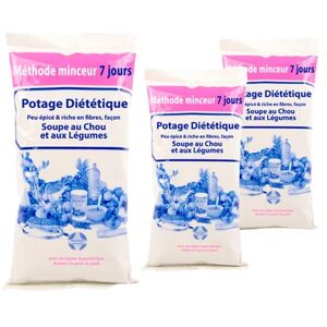 Anne Delona Annedelona Éco-Recharge 84 Soupes Au Chou Minceur Brûle Graisses 3x300g