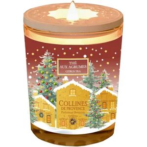 Collines de Provence Bougie Noel The Aux Agrumes 180g