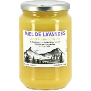 Label Ruche du Velay Miel de Lavandes 1kg Label Ruche Origine France