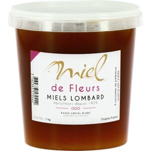 MIELS LOMBARD - Apiculteurs recoltants Miel de Fleurs 1kg Miels Lombard Origine France