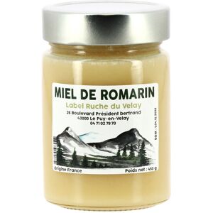 Apiculture.net - Materiel apicole francais Miel de Romarin 450g Label Ruche Origine France