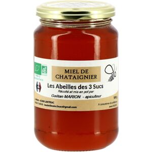 Miel de Châtaignier Bio 500g - Les Abeilles des 3 Sucs - Publicité