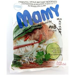 Asia Marché Soupe de pâte de riz au bœuf Pho Mamy 55g À l'unité