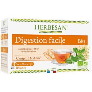 Bio Infusion Digestion Facile Saveur Menthe n°3 20 sachets