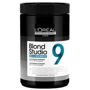 L'Oréal Professionnel Poudre décolorante multi techniques 9 tons Bonder intégré Blond Studio L'Oréal Professionnel 500g