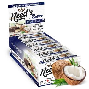 Barres Protéinées Need's High Protein Barres Proteinees - Noix de coco - Display de 20 unités - Eric Favre one_size_fits_all