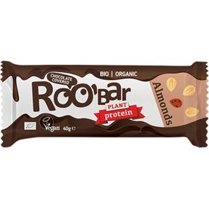 Smart Organic BIO Roobar barre végétalienne – amande & chocolat, 40 g