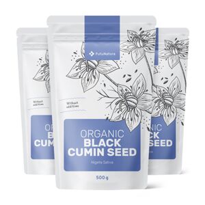 FutuNatura 3x Graines de cumin noir BIO, ensemble 1500 g