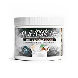 ProFuel Flavour Up arôme vegane en poudre - chocolat blanc et noix de coco, 250 g