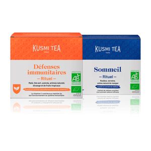 Duo bien-etre - Duo bien-etre: Sommeil et Defenses Immunitaires - Kusmi Tea