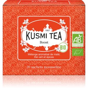 KUSMI TEA Boost - Mélange aromatisé de maté, thé vert et épices - Sachets de thé - Kusmi Tea