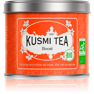 KUSMI TEA Boost - Mélange aromatisé de maté, thé vert et épices - Kusmi Tea